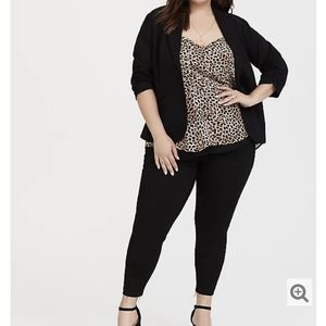 SOPHIE - LEOPARD CHIFFON SWING CAMI Size 2